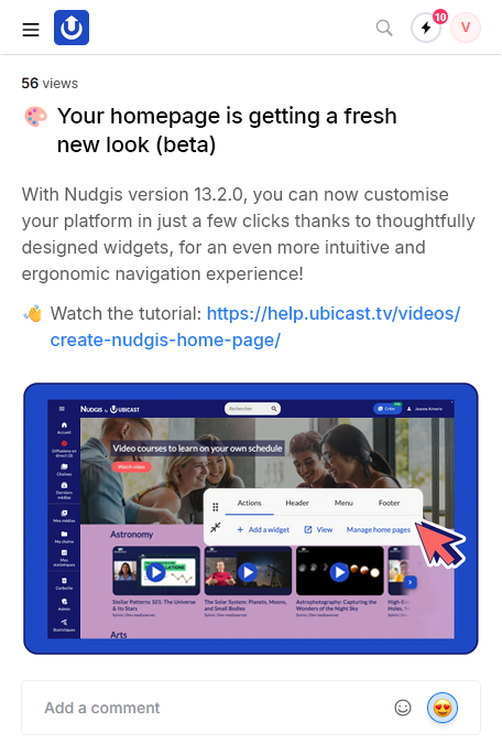 homepage ubicommunity