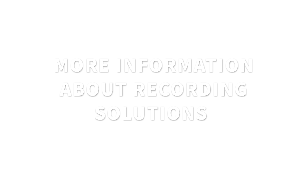 More information about the recording tools
