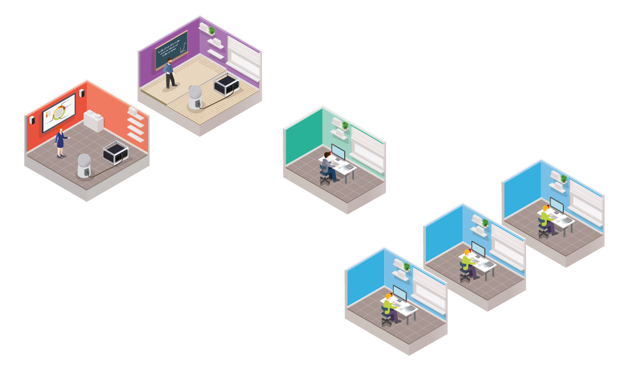design of multiroom recording solutions