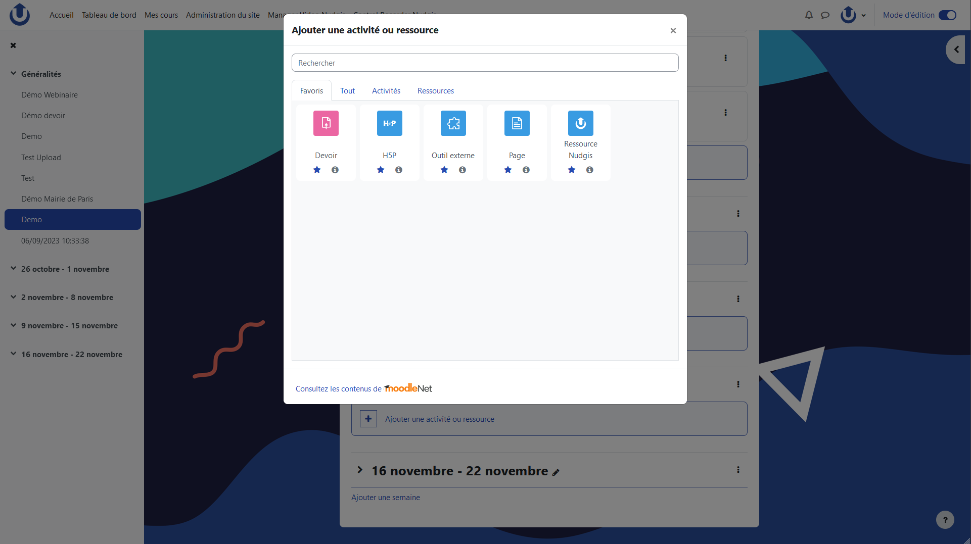 UbiCast Using video in Moodle